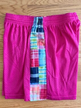 FIT 2 WIN NWOT Madras Mesh 5" Shorts (M)